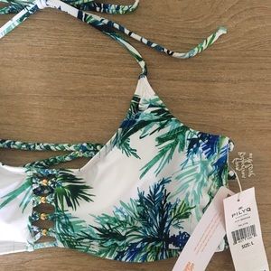 NEW WITH TAGS PQ Tropical Bikini Top